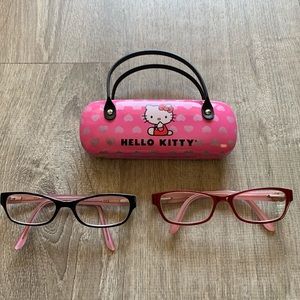 Hello kitty child eyeglasses frames